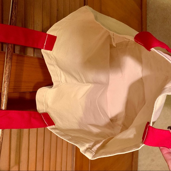 Large “Sweater Weather” Canvas Tote! NWOT - Picture 3 of 4